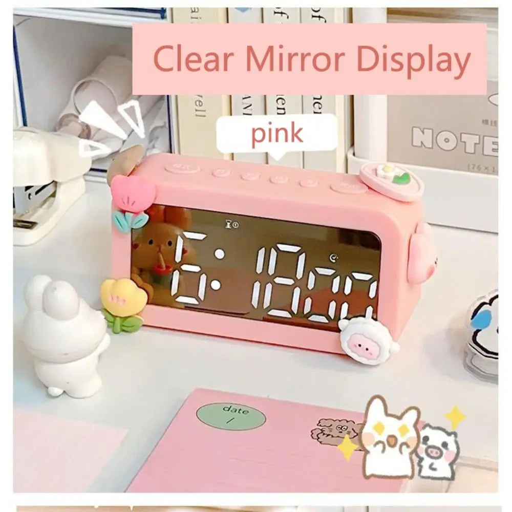 Cute LED Alarm Clock