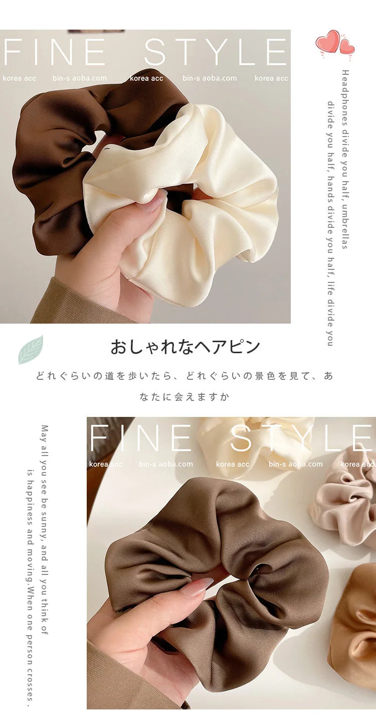 Silk Scrunchie