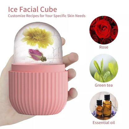 Facial Silicone Ice Cube Mould