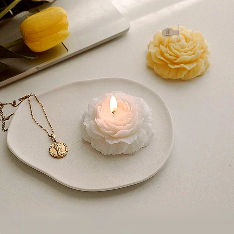 Flower Shaped Scented Aromatic Candles