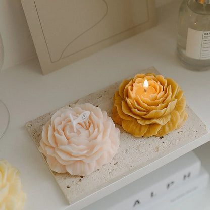 Flower Shaped Scented Aromatic Candles