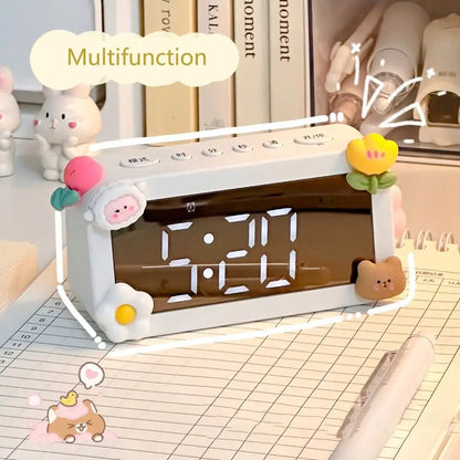 Cute LED Alarm Clock